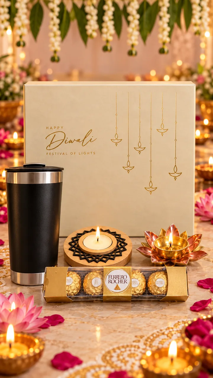 Golden Brew Diwali hamper