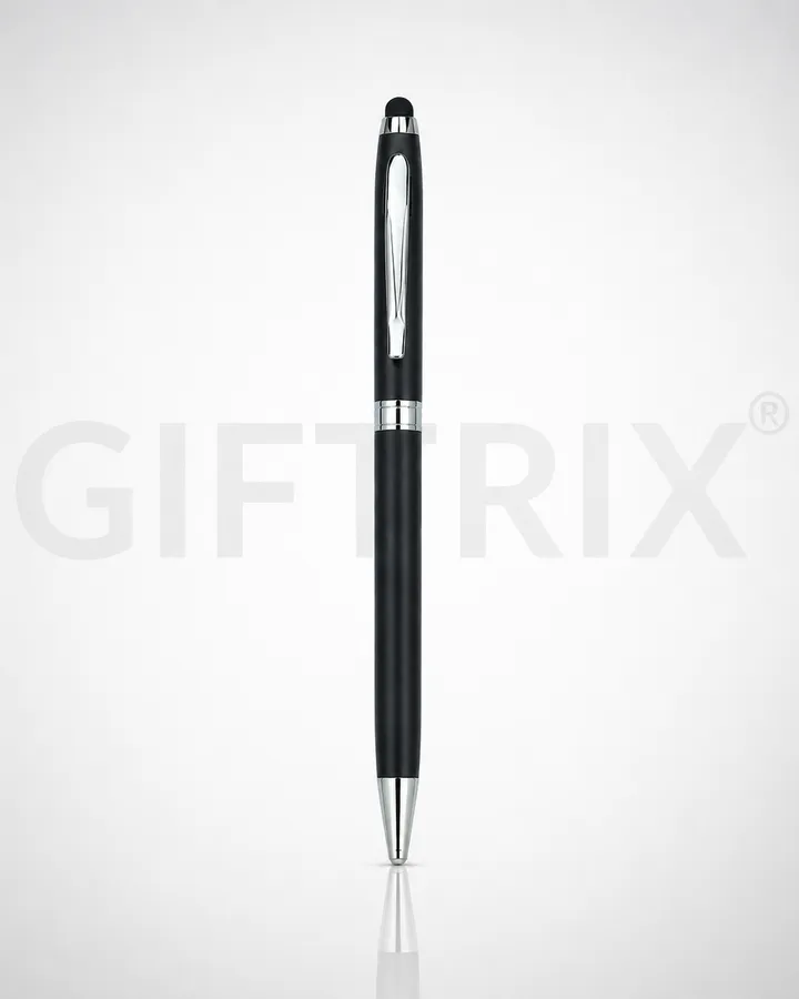 Slim black stylus pen