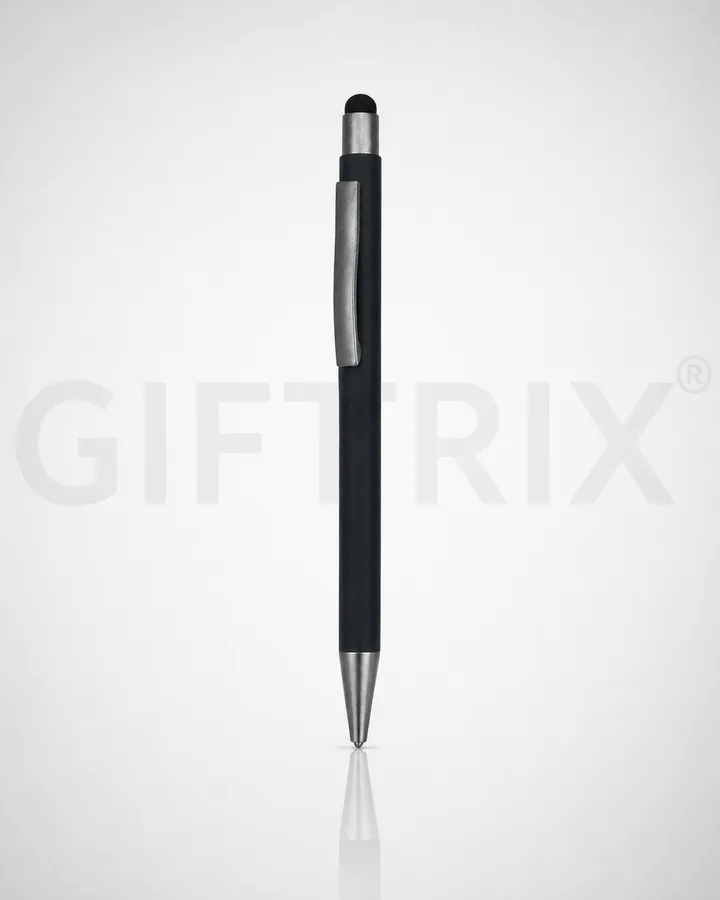 Matte slim stylus pen in black